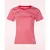 Endless Horizon Striped Cotton T-shirt in rood en roze