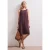 Street One Dames Knielange jurk met gespdetail in Rood