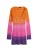 Desigual Strandjurk ‘Tie-Dye’  lila / oranje / pink