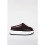 Moschino Platform Power Velour Clogs Brown