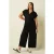 Darcy Viscose Classic jumpsuit in zwart