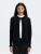 SELECTED Gebreid vest  nachtblauw
