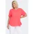 ONLY CARMAKOMA top koraalrood