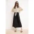 Trendyol Modest Dames Zwart Effen Maxi A-lijn A-lijn Modest Rokken