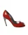 Roger Vivier Spuntata Gigi Pumps in Koraal Glanzend Leder