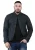 Autograph Heren Wollen Blend Overshirt in Zwart