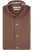 Giordano Linnen Overhemd bruin, Effen