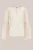 WE Fashion – Dames blouse van kant – Regular fit – Beige –