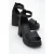 MARGOT Leer Platform Sandaal (Women)