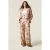 Oltre Fantasy Satin Jacket Beige