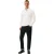 Tommy Hilfiger Herenpoloshirt met visgraatmotief, normale pasvorm (Ecru)