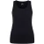 Slazenger Dames/Dames Logo Katoenen Vest Top (Zwart)