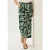 Cecil Dames Broek met gedessineerde Wide Legs in Groen