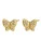 Hey Happiness Oorbellen ‘Stud’  goud