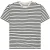 T-shirt KnowledgeCotton Apparel Loose Striped