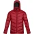 Regatta Heren Toploft II gewatteerde jas met capuchon (Donkerrood)