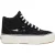 Superga Dames/Dames 3141 Revolley Swallowtail Ripped Mid Cut Trainers (Zwart/Wit Avorio)