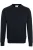 HAKRO 475 Comfort Fit Sweatshirt ronde hals zwart, Effen