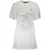 Tijgerkop Geborduurde T-shirt Jurk