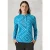 Cecil Dames Jaquard overhemd in Blauw