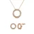 Ophir Sets – Roségoud en Kristal