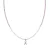 Luxent Sterling Zilver 925 collier met 18K roségoud vergulde witte parel – Kael