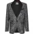 Blazer Met Één Knoop Slim Fit Tattoo