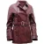 Halflange lederen trenchcoat voor dames – Oakham