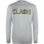 Cavalli Class Levendige Bloemenlogo Grijze Sweatshirt