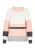 usha BLUE LABEL Trui  grijs / donkergrijs / rosa / wit