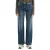 QS straight leg jeans dark blue denim