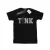 Disney Meisjes Tinker Bell Collegiate Tink Katoenen T-shirt (Zwart)
