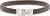 Steel & Barnett Leather Bracelet Archie Bruin heren