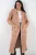 Lange Brei Cardigan met Steekdetails