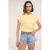 TRENDYOLMİLLA Dames Donkerblauw Effen Mouwloos Regular fit T-shirts
