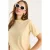 Geborduurd Crew Neck Korte Mouwen T-Shirt