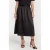 ARKET Judith Tafetta Skirt Black