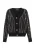 Faina Vest met pailletten Dames zwart
