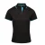 Premier Dames/dames Contrast Coolchecker Poloshirt (Zwart/Turkoois)
