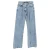 Jacquemus Le Raphia jeans met rechte pijpen in blauwe katoenen denim