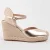 Montevita Espadrilles Met Sleehak Balenci4 Goud
