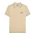 Lambretta Heren SS25 Twin Tip Poloshirt (Hout As)