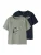 NAME IT Shirt ‘NKMVILIAN’  navy / grijs / wit