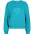 EsQualo Sweater Oversized Sweat Petrol
