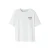 NAME IT KIDS T-shirt met backprint wit