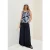 Cecil Dames Top met gesmokte details in Blauw