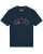 Watapparel Shirt ‘ Tandem ‘  donkerblauw / bruin / rood