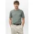 Mango Man slim T-shirt lichtgroen