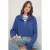 Getextureerde Lange Mouwen Gevoerd Kraag Sweater