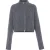 Mymo Vest Dames donkergrijs gem